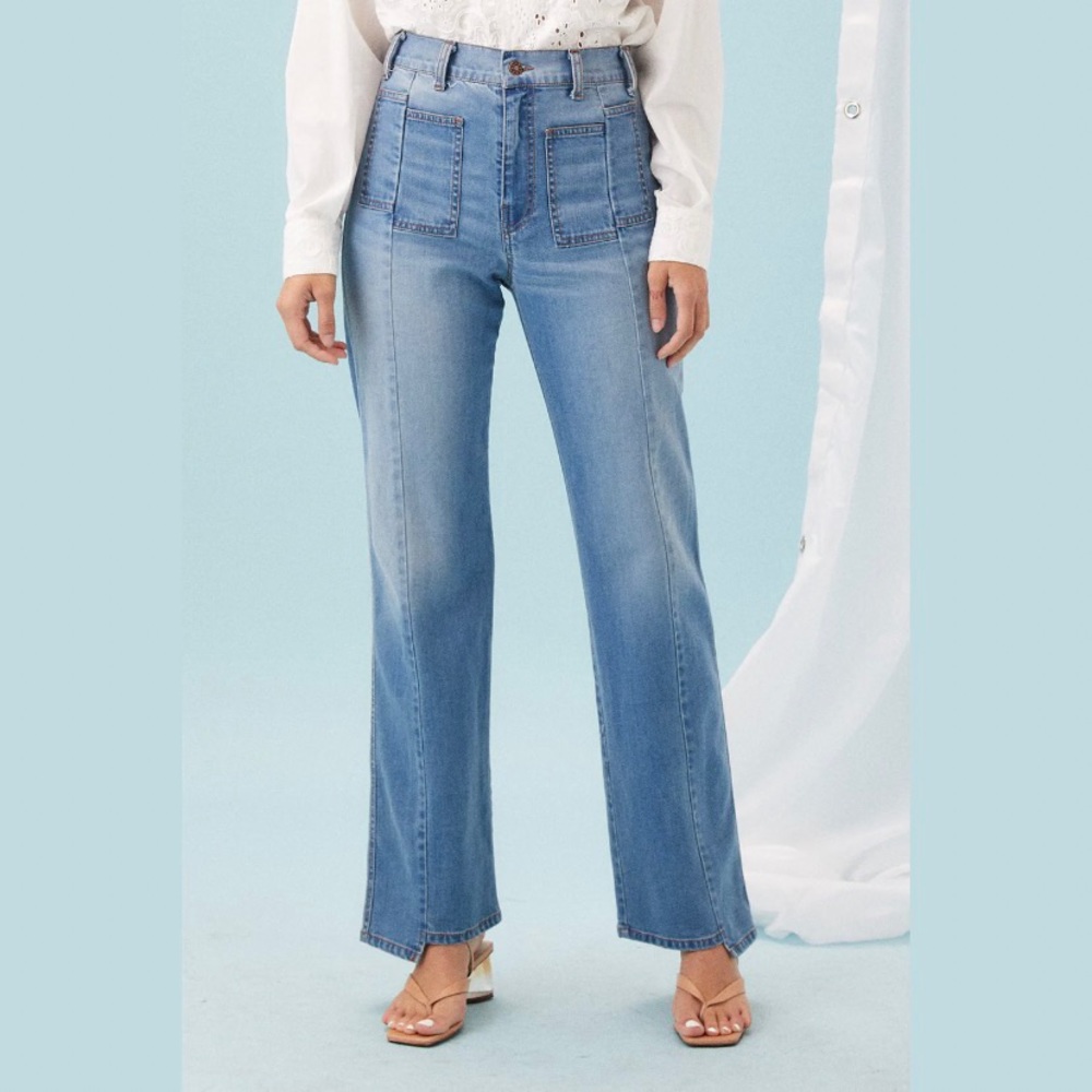 RG Kane 90s Jeans Light Wash Wide Leg Size 25 R.G. Kane 1G49502